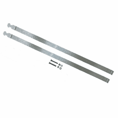 FMGTSR-4 Plastic Fuel Tank Top Straps for 2000-2010 Ford F350, F450, F550 Super Duty Series "Diesel Only" 40 Gallon Rear Tank