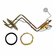 1985-1986 Ford F250, F350, F-Super Duty 6.9L Diesel Fuel Sending Unit for 19 Gallon Front Tank - 6DE