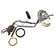 1990-1991 Ford F250, F350, F-Super Duty 7.3L Diesel Fuel Sending Unit for 19 Gallon Front Tank - 7DE