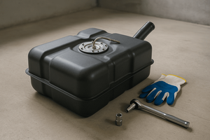 How to Install a Poly Gas Tank