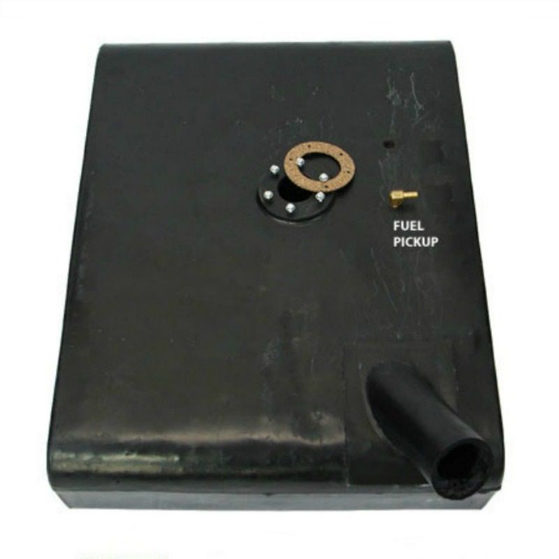 0041 MTS Plastic Drivers Side Gas Tank for 19551969 Jeep CJ5 and CJ6