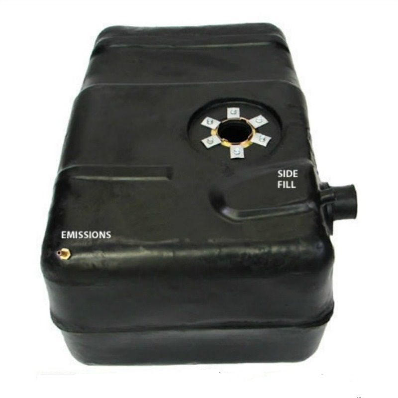 0011 MTS Plastic Gas Tank for 19621977 Jeep JSeries Trucks Gas Tank