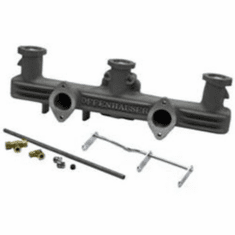 Offenhauser 1035 Dual Carb Intake Manifold 1950-1959 Chevy 6-Cylinder