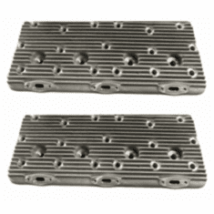 Offenhauser 1070 Ford V8-60 Flathead Finned Aluminum Cylinder Heads