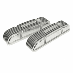 Offenhauser 4056NH Vintage Small Block Chevy V8 Valve Cover 1959-1962, No Filler Hole