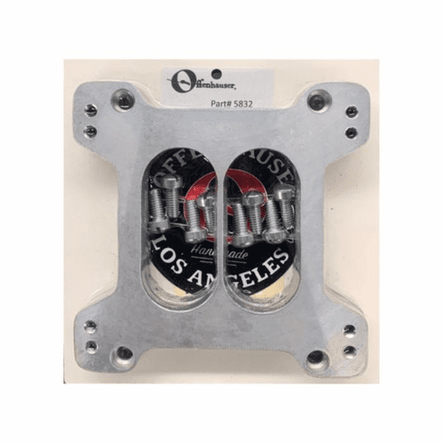 Offenhauser 5832 Carburetor Adapter Holley Sideways