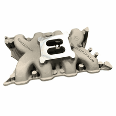 Offenhauser 5964 Single Quad Hi Rise Intake Manifold Ford 351 Cleveland