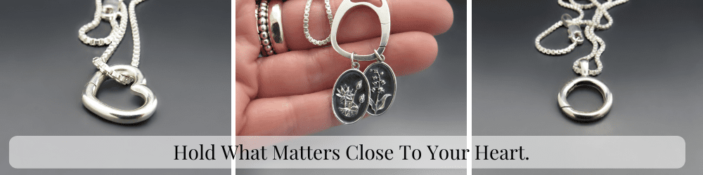 Amulet Charm Holders & Bold Chains