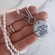Anchored Words - Pearl & Pewter Pendant Necklace