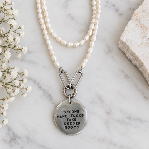 Pearl Story Necklace