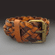 Brown & Tan Braided Leather Cuff