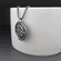 Simple Compass Necklace | Sterling Silver
