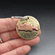 Copper Fish Pet ID Dog Tag | 1.25 inch Round