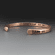 Custom Copper Tally Cuff | 7 year Anniversary Gift