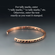 Custom Copper Tally Cuff | 7 year Anniversary Gift