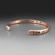 Custom Copper Tally Cuff | 7 year Anniversary Gift