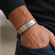 Personalized Leather Cuff Bracelet | 3/4 Inch wide