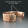 Custom Listing for Neveen -  3/4 inch wide copper cuff