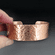 Custom Listing for Neveen -  3/4 inch wide copper cuff