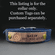 Denim Blue Leather Dog Collar