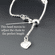 Engraved With Love Personalized Wood Necklace | Rectangle