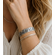 Family Garden Birth Flower Cuff Bracelet