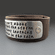 Handmade Leather Cuff | Dance In The Rain Quote