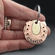 Horseshoe Pet ID Dog Tag
