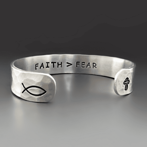Jesus Fish Ichthys Bracelet