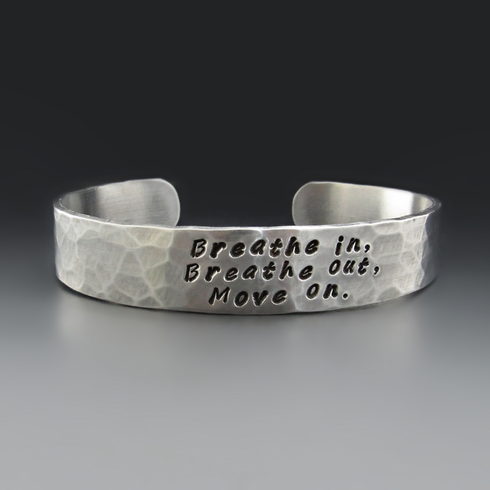 Jimmy Buffett Bracelet | Breathe In, Breathe Out, Move On