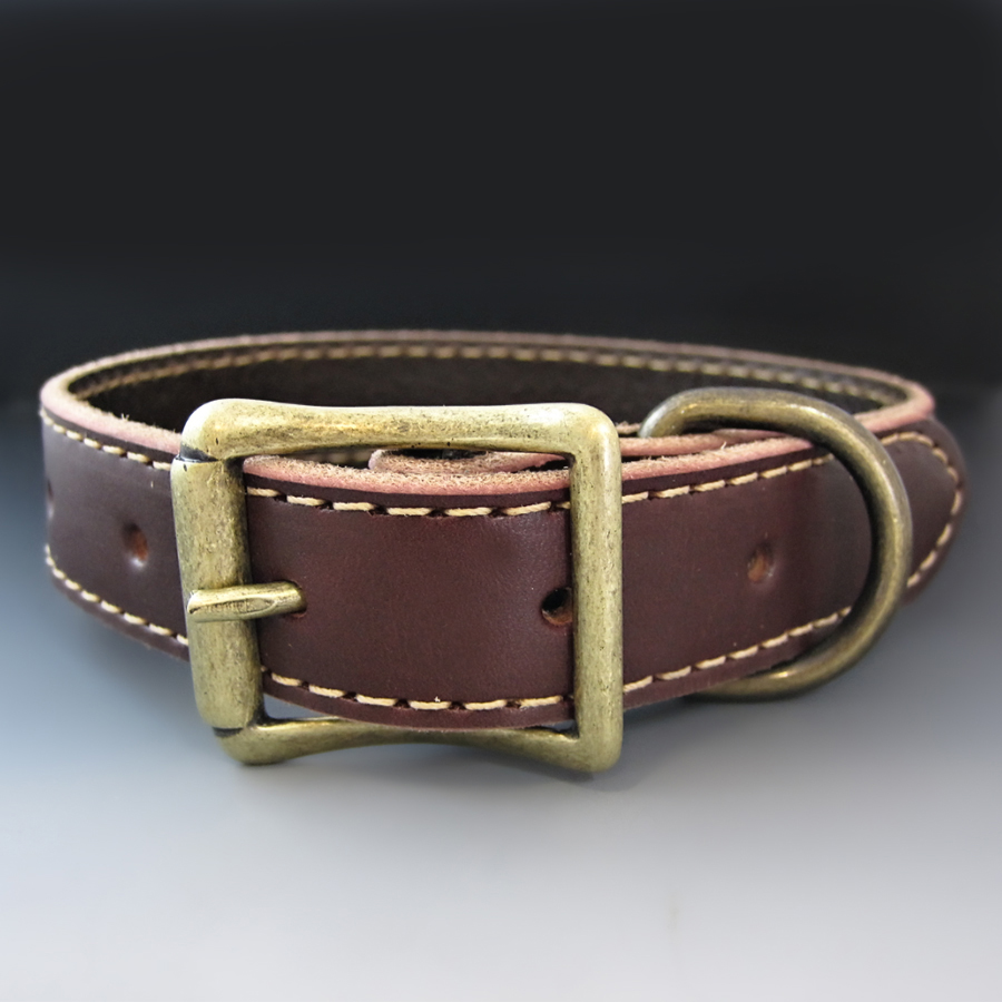 Lucky Leather Dog Collar