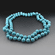 Matte Blue Turquoise Necklace | 40 inches {SOLD OUT}