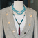 Matte Blue Turquoise Necklace | 40 inches {SOLD OUT}