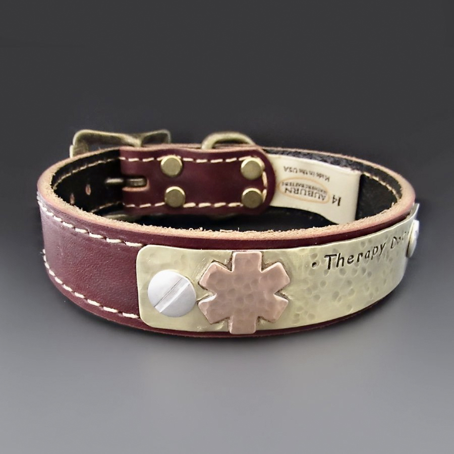 Medical Alert Therapy Dog Collar