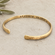 Thin Longitude / Latitude Cuff | Brass, Copper, Sterling Silver