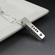 Personalized 4 Sided Vertical Bar Necklace