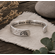 Personalized Aluminum Cuff Bracelet | 3/8" wide