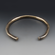 Personalized Copper / Bronze Hammered Cuff| | 7th & 8th Anniversary Gift for Him