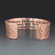 Personalized Copper Cuff Bracelet | 3/4 inch