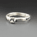 Personalized Furbaby Paw Print Ring | Sterling Silver