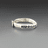 Personalized Furbaby Paw Print Ring | Sterling Silver