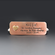 Personalized Heart Pet Memorial Urn Plate