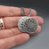 Personalized Sterling Silver Sunflower Necklace