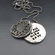 Personalized Sterling Silver Sunflower Necklace