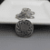 Personalized Sterling Silver Sunflower Necklace