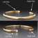 Personalized Thin Gold Brass Cuff- Style 2