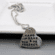 Personalized Silver Heart Charm | Pewter - 3/4 inches