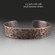 Rustic Hammered Copper Cuff | Multiple Widths