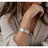 Silver Aluminum Medical Alert ID Bracelet | 1/2 inch wide