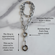 Silver Lariat Paper Clip Charm Holder Necklace | Stainless Steel